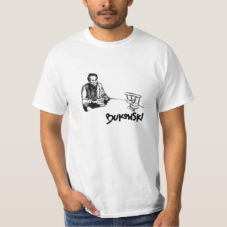 Charles Bukowski skissar T-shirt
