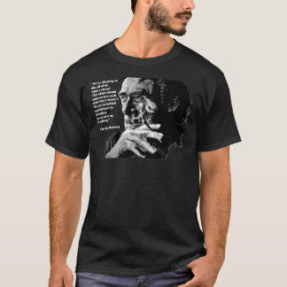 Charles Bukowski - svart - citat Classic T-Shirt