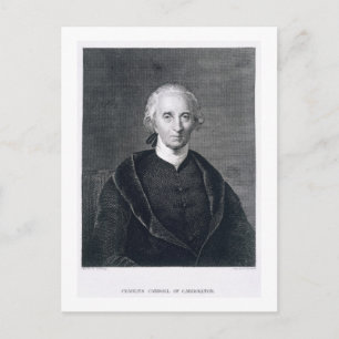 Charles Carroll of Carrollton, graverad av Asher B Vykort