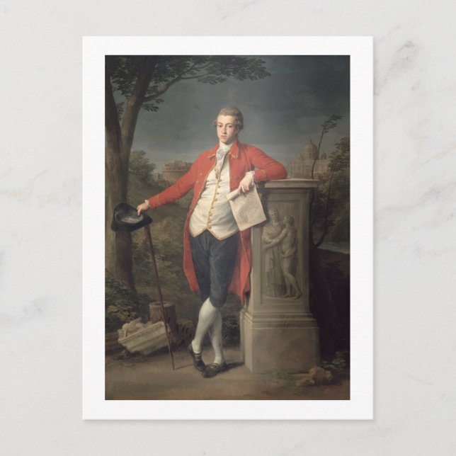Charles Cecil Roberts, 1778 (olja på arbetsyta) Vykort (Framsida)