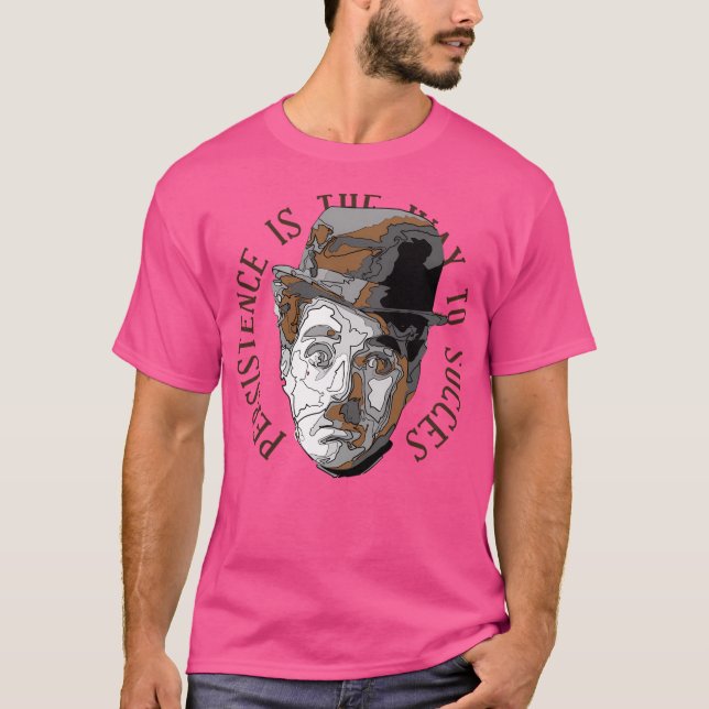 Charles Chapiln T Shirt (Framsida)