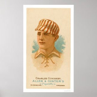 Charles Comiskey Baseball 1887 Poster