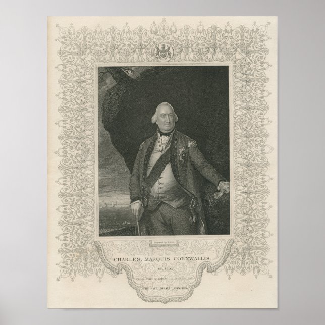 Charles Cornwallis Poster (Framsidan)