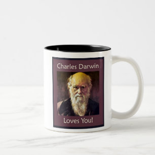 Charles Darwin älskar dig! mugg