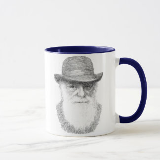 Charles Darwin - anpassningsbart citationstecken Mugg