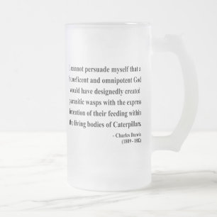 Charles Darwin citationstecken 2a Frostat Ölglas