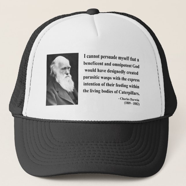 Charles Darwin citationstecken 2b Keps (Framsida)