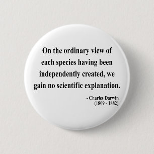 Charles Darwin citationstecken 3a Knapp