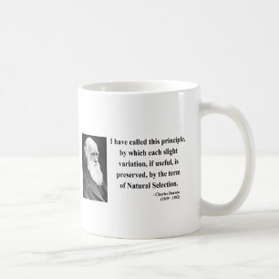 Charles Darwin citationstecken 6b Kaffemugg