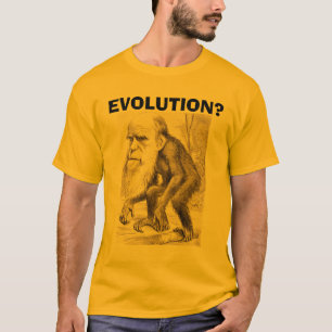 Charles Darwin evolution? T-tröja Tröja