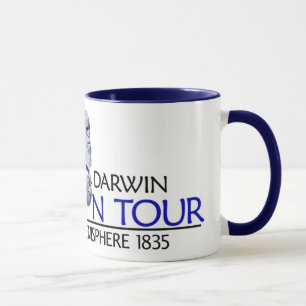Charles Darwin "evolution turnerar" (muggen/Stein) Mugg