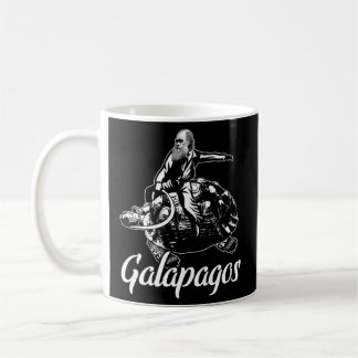 Charles Darwin Galapagos Islands Sea Turtle Kaffemugg