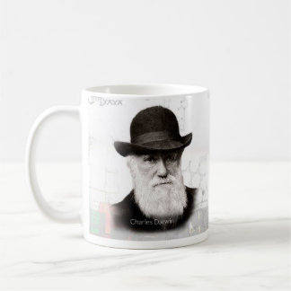 Charles Darwin historisk mugg