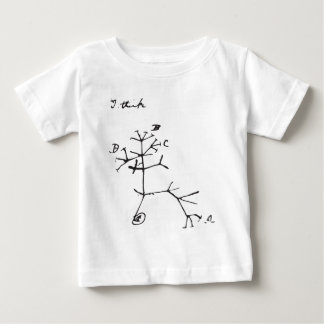 Charles Darwin - jag tänker (svarten) Tee Shirt