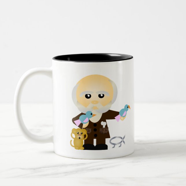Charles Darwin Kaffemugg (Vänster)