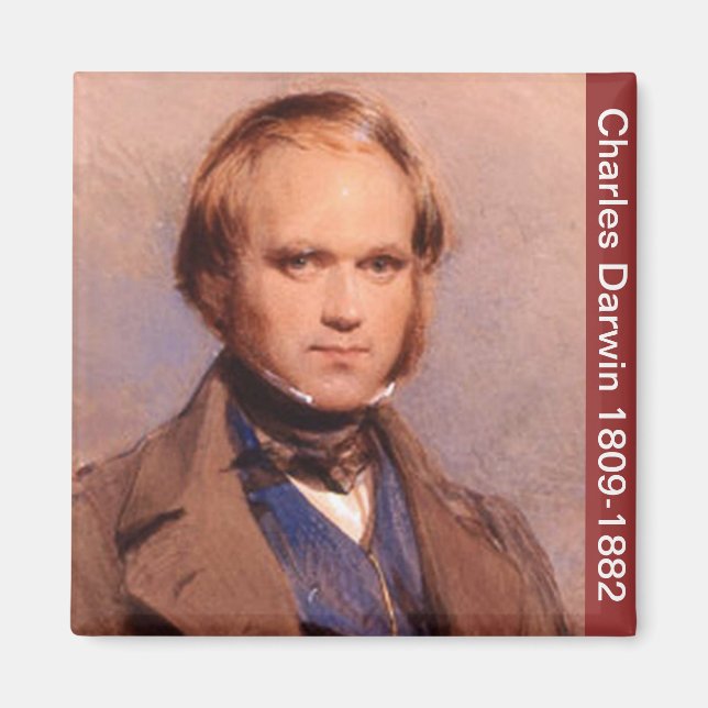 Charles Darwin Magnet (Framsidan)