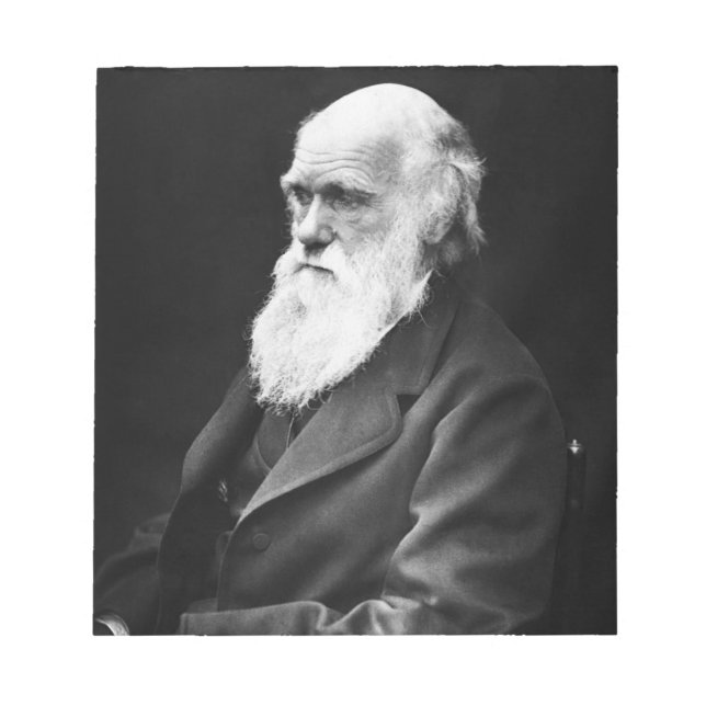Charles Darwin Porträtt Anteckningsblock (Framsida)