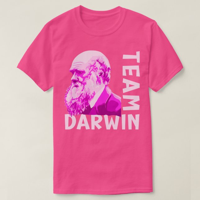 Charles Darwin Porträtt T Shirt (Design framsida)