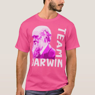Charles Darwin Porträtt T Shirt