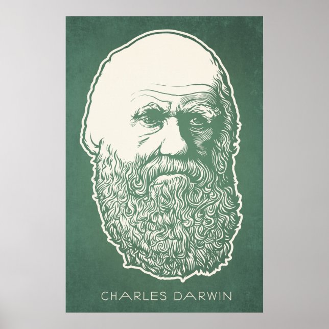 Charles Darwin Poster (Framsidan)