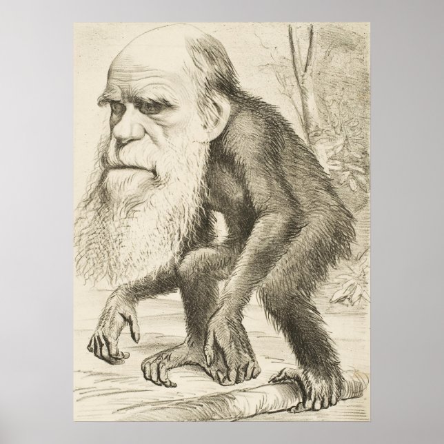 Charles Darwin Poster (Framsidan)
