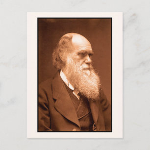 Charles Darwin runt 1874 Vykort