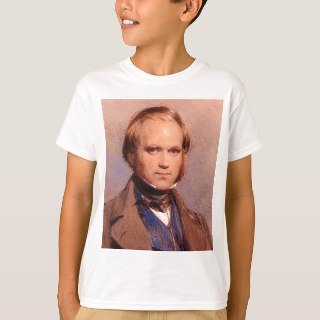 Charles Darwin T-shirt (Framsida)