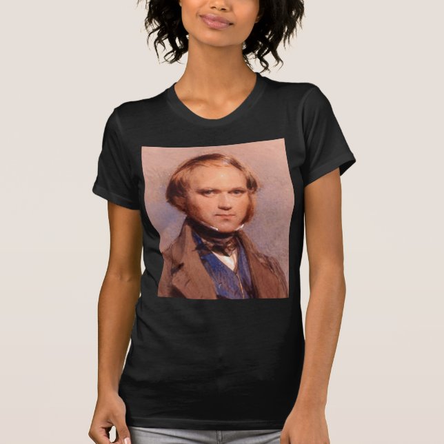 Charles Darwin T-shirt (Framsida)