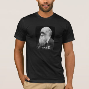 Charles Darwin - T-tröja för chuck D Tee Shirt