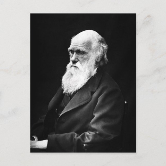 Charles Darwin-vykort Vykort (Framsida)