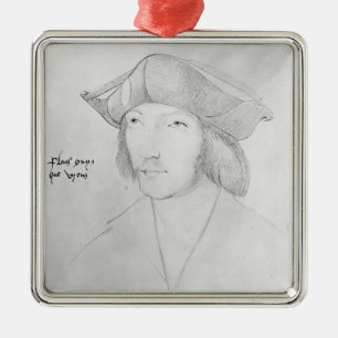 Charles de Bourbon 16th århundrade Julgransprydnad Metall