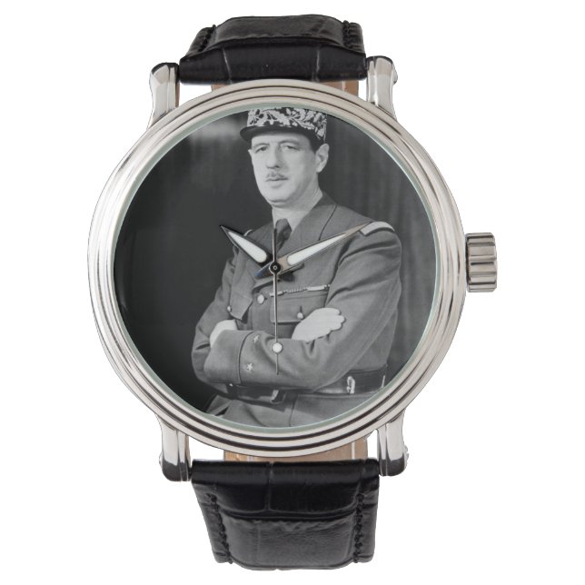 Charles De Gaulle Armbandsur (Framsida)