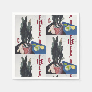 Charles Demuth Georgia O'Keeffe Affisch Porträtt Pappersservett