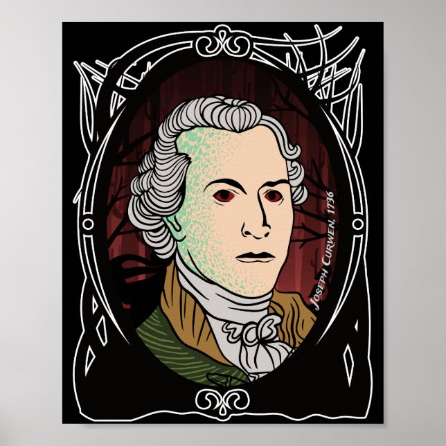 Charles Dexter Ward Joseph Curwen Lovecraft Poster (Framsidan)