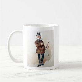 Charles Dickens, David Copperfield, Mr Micawber Kaffemugg