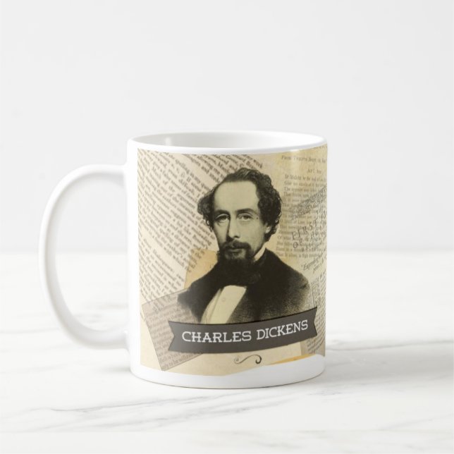 Charles Dickens historisk mugg (Vänster)