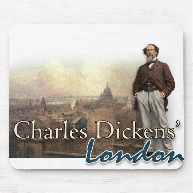 Charles Dickens London Mousepad Musmatta (Framsidan)