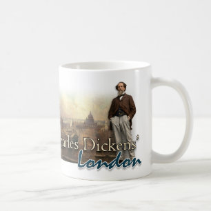 Charles Dickens London-mugg Kaffemugg
