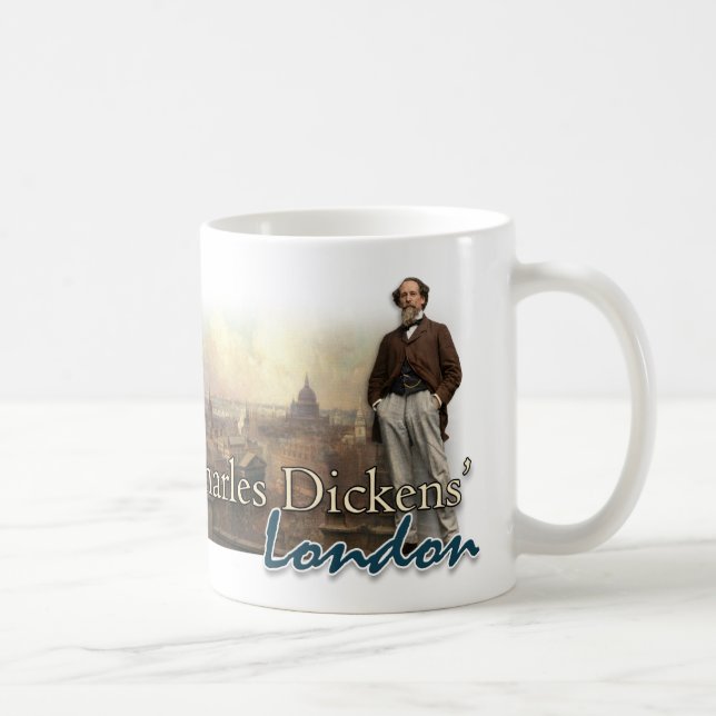 Charles Dickens London-mugg Kaffemugg (Höger)