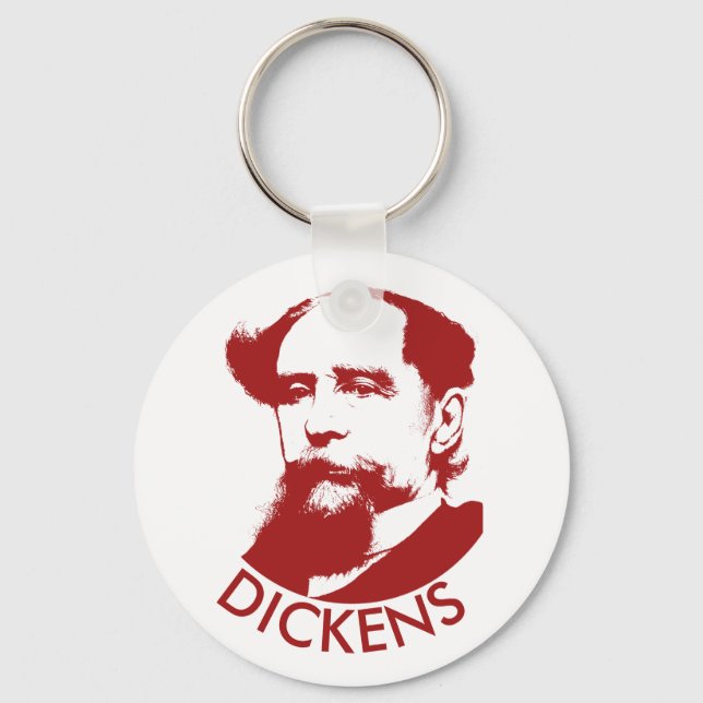 Charles Dickens Nyckelring (Framsida)