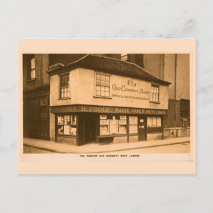 Charles Dickens Old Curiosity Shop London Vykort