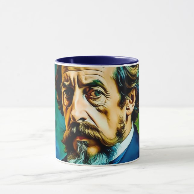 Charles Dickens Personlig Mugg (Center)