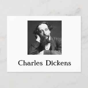 Charles Dickens Postcard Helg Vykort