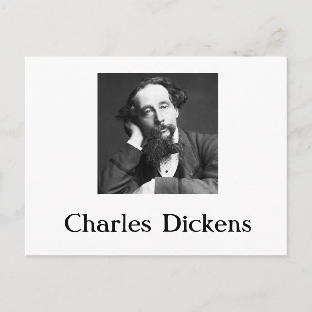 Charles Dickens Postcard Helg Vykort (Framsida)