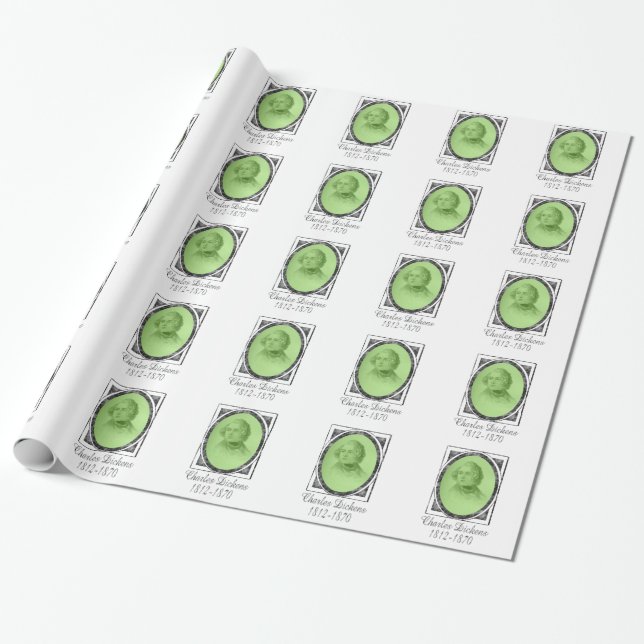 Charles Dickens Presentpapper (Utrullad)