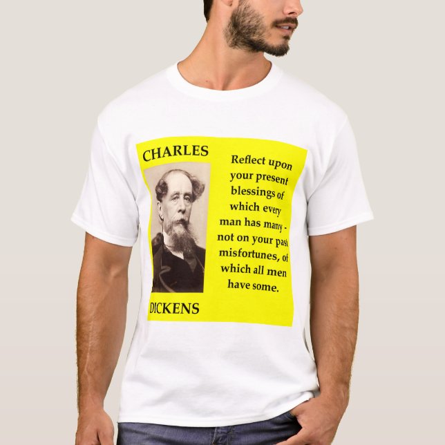 Charles Dickens T-shirt (Framsida)
