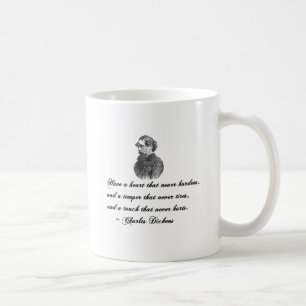Charles Dickens vår ömsesidiga vän citat Kaffemugg