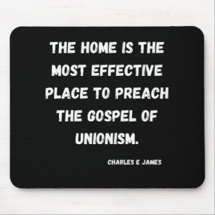 Charles E James Quote Mouse Pad Musmatta