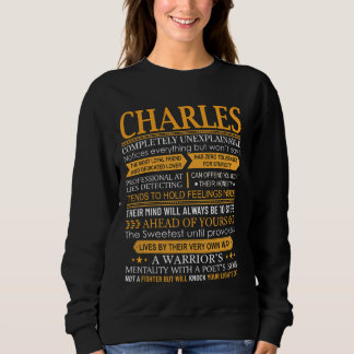 Charles First Namn Shirt - Personlig Namn Charl T