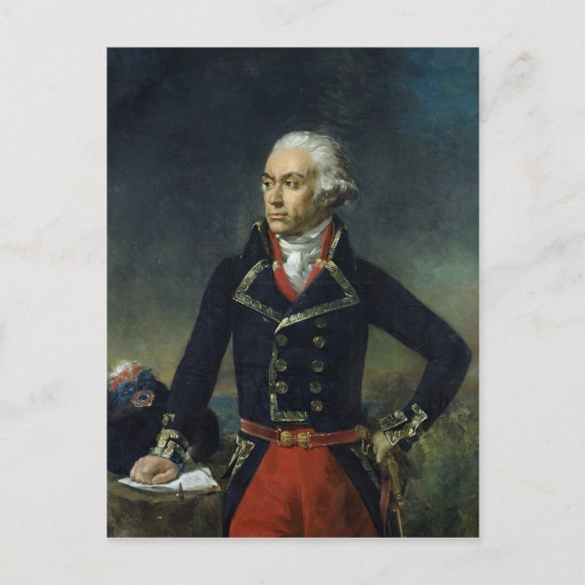 Charles-Francois du Perier Dumouriez Vykort (Framsida)